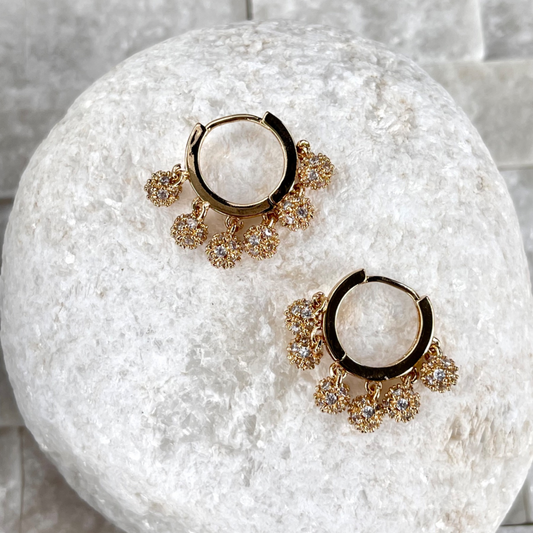 GOLDEN SPARKLE EARRINGS 2